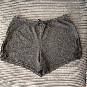 Women's Grey Casual Shorts
